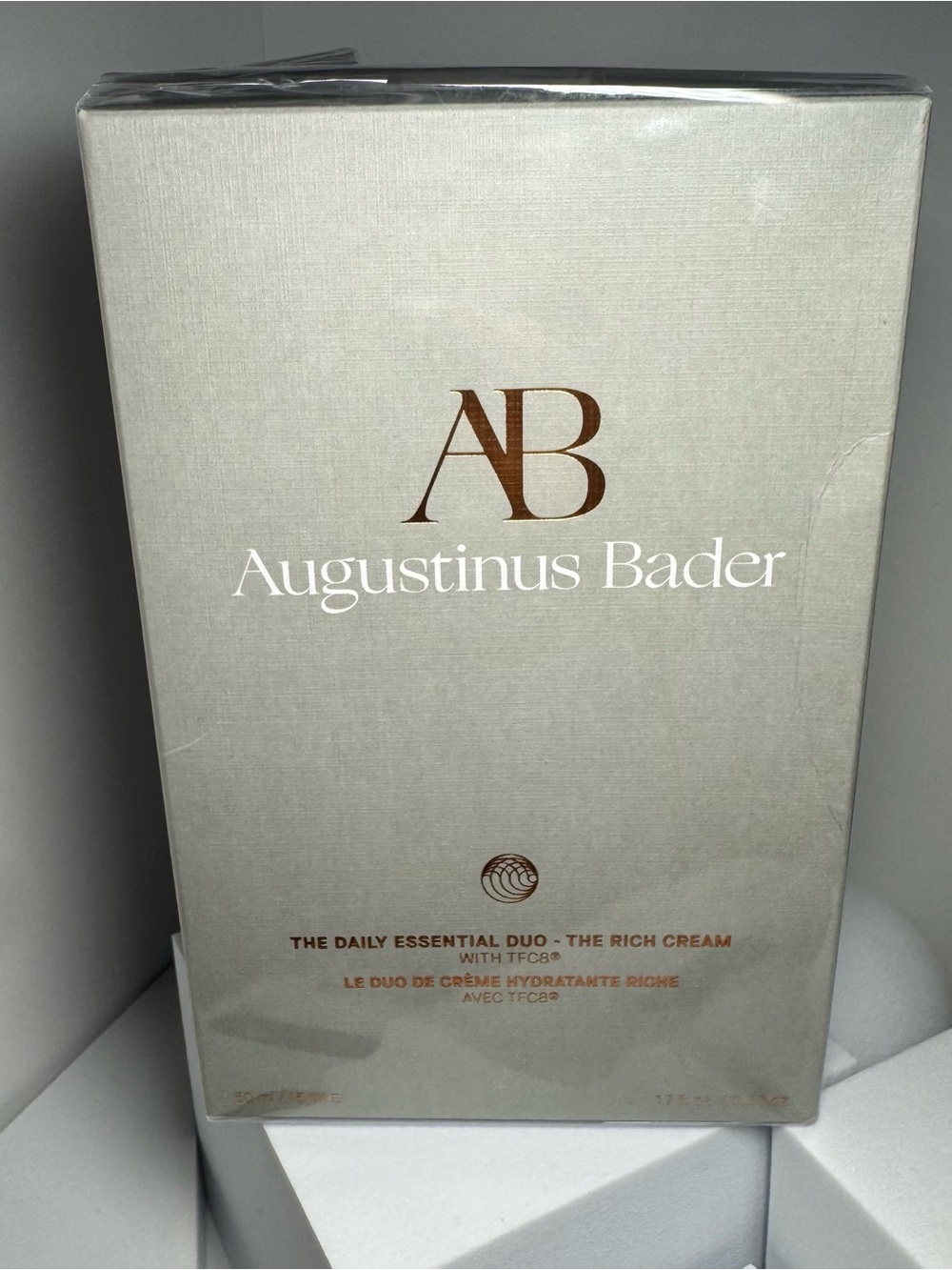 Augustinus Bader The Daily Essential Duo The Rich Cream x2 AUTHENTIC 📣 SEALED - Picture 6 of 6